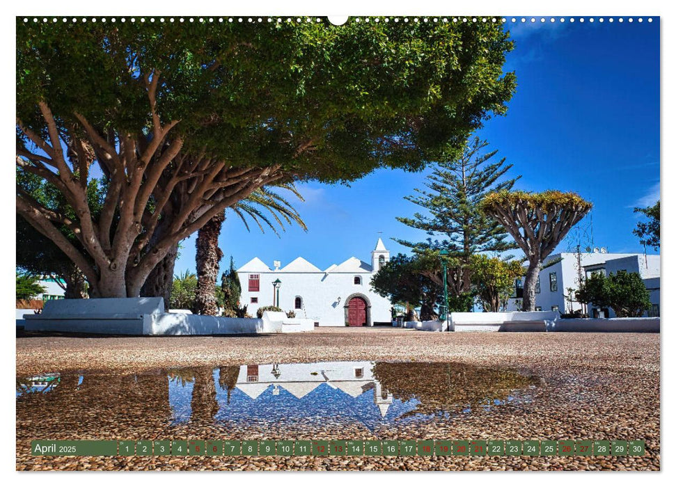 Idyllische Vulkaninsel Lanzarote (CALVENDO Premium Wandkalender 2025)