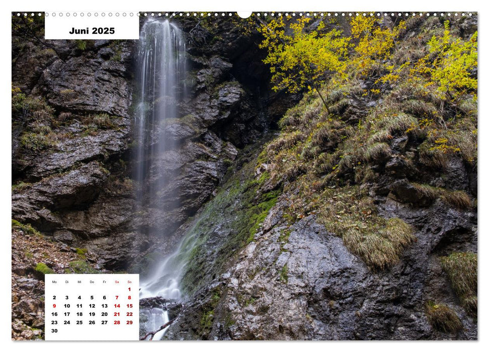 Wasserwelten Österreich (CALVENDO Wandkalender 2025)