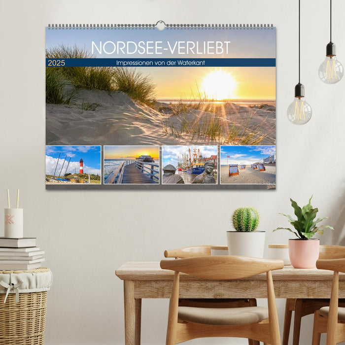 NORDSEE-VERLIEBT (CALVENDO Wandkalender 2025)