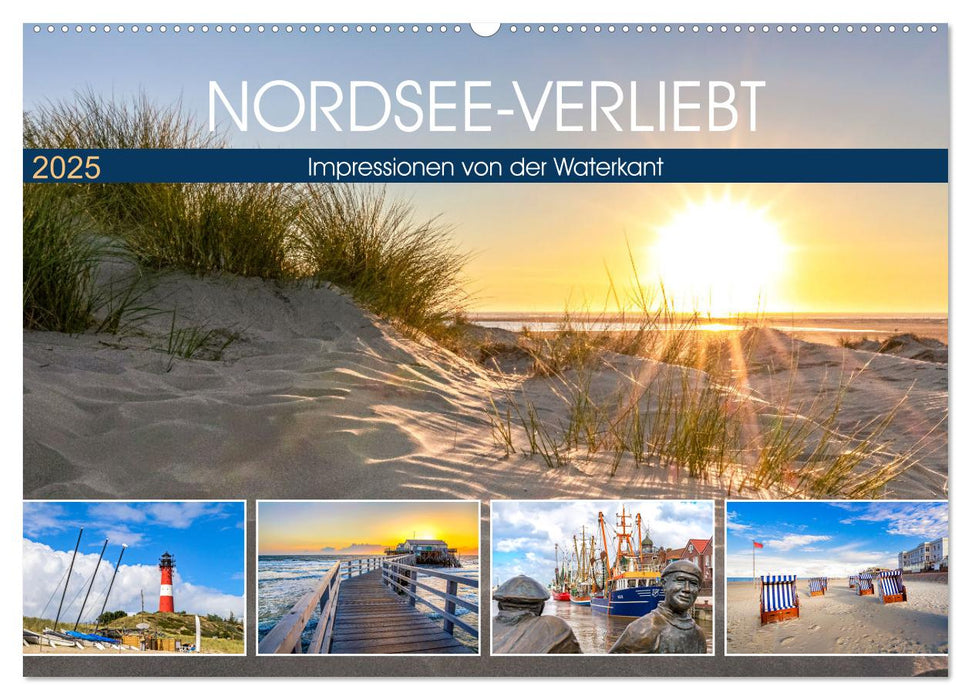 NORDSEE-VERLIEBT (CALVENDO Wandkalender 2025)