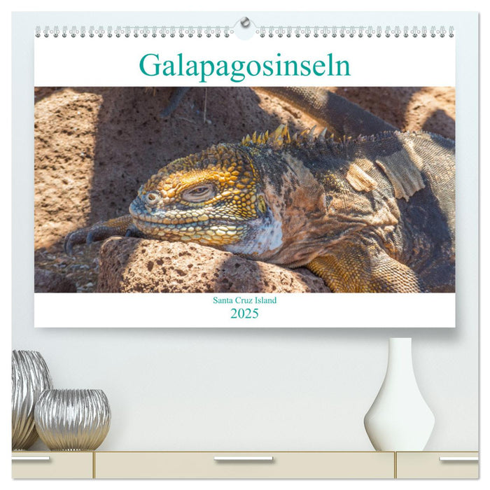 Die Galapagosinseln - Santa Cruz Island (CALVENDO Premium Wandkalender 2025)