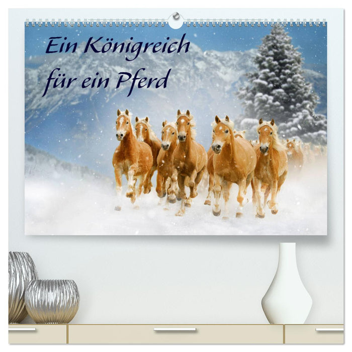 Ein Königreich für ein Pferd (CALVENDO Premium Wandkalender 2025)