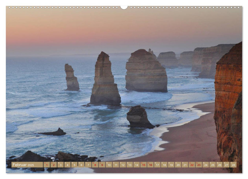 Erlebe mit mir die gewaltige Great Ocean Road (CALVENDO Premium Wandkalender 2025)