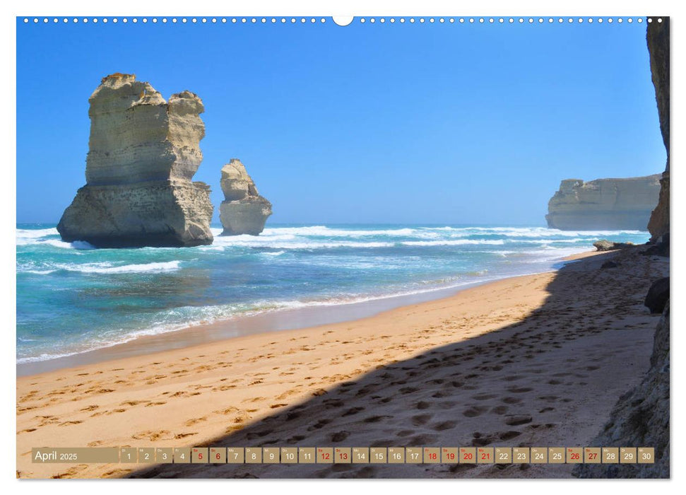 Erlebe mit mir die gewaltige Great Ocean Road (CALVENDO Premium Wandkalender 2025)