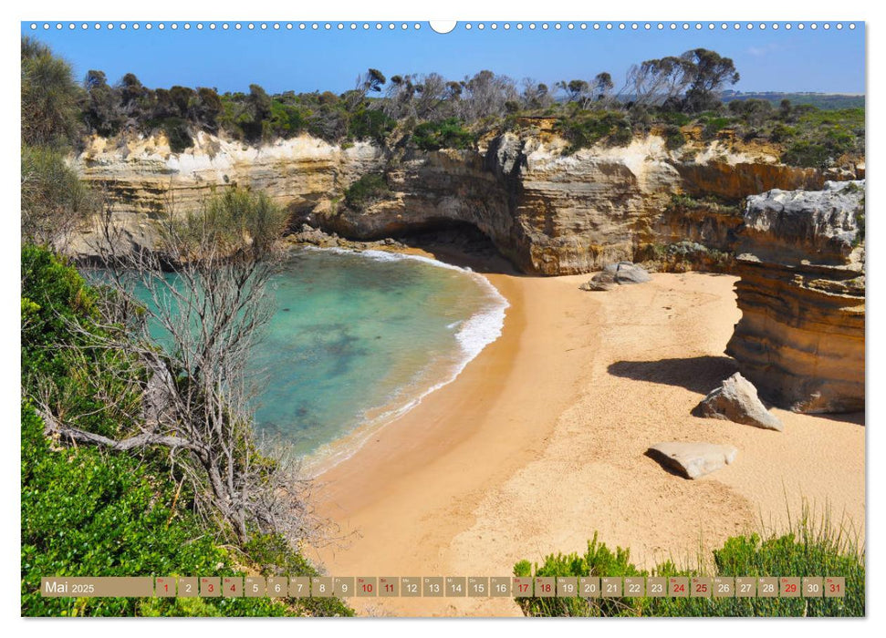 Erlebe mit mir die gewaltige Great Ocean Road (CALVENDO Premium Wandkalender 2025)