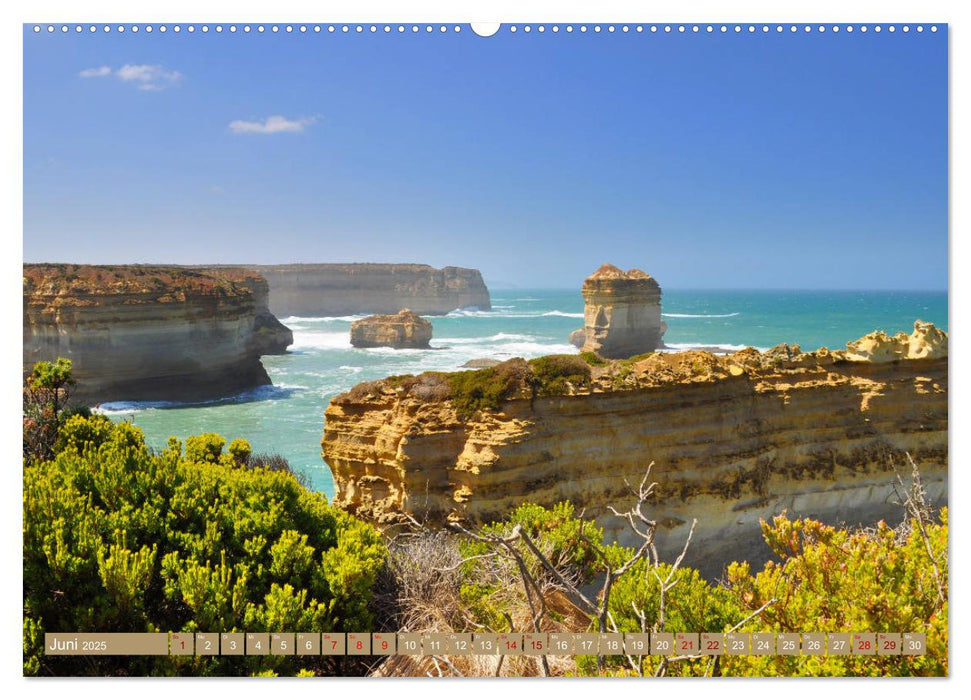 Erlebe mit mir die gewaltige Great Ocean Road (CALVENDO Premium Wandkalender 2025)