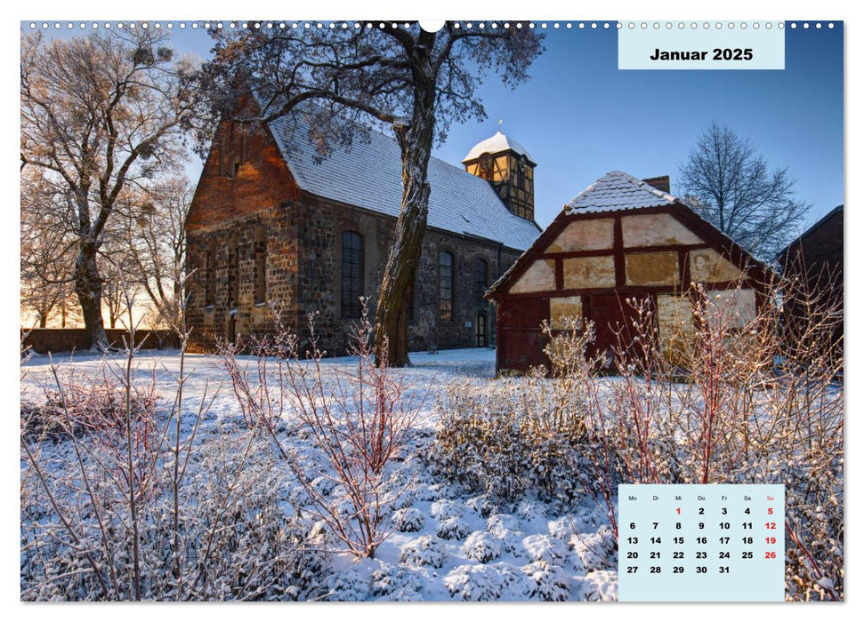 Prenzlau - Perle der Uckermark (CALVENDO Premium Wandkalender 2025)