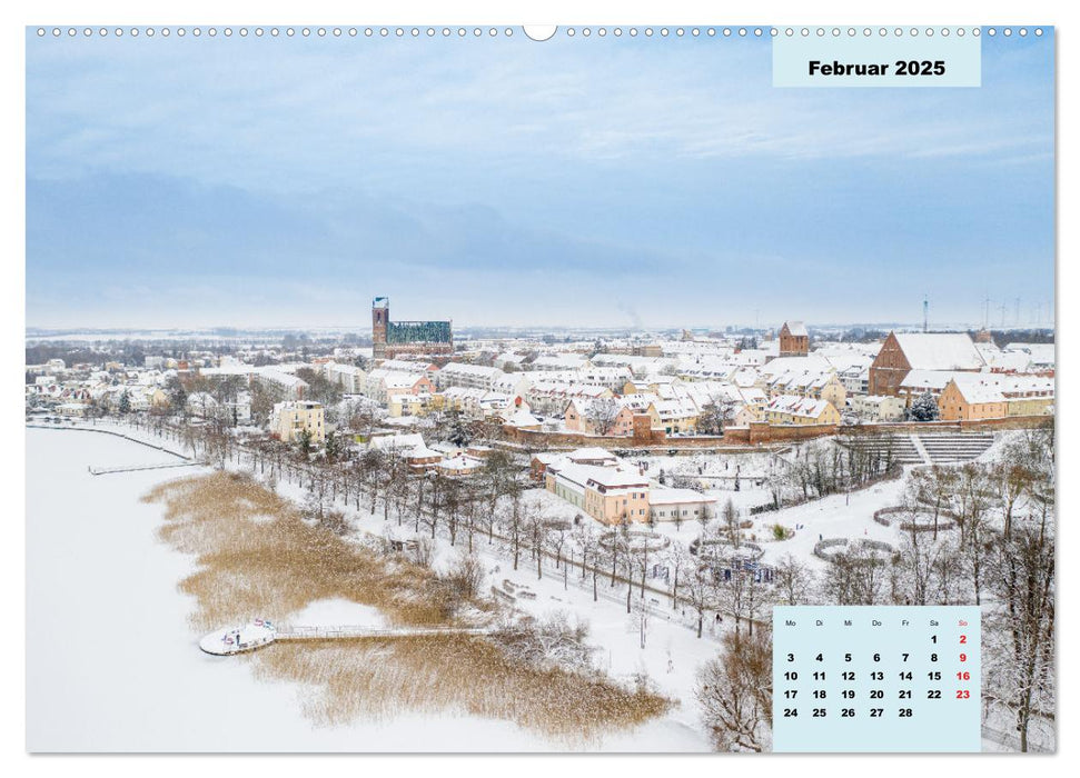 Prenzlau - Perle der Uckermark (CALVENDO Premium Wandkalender 2025)