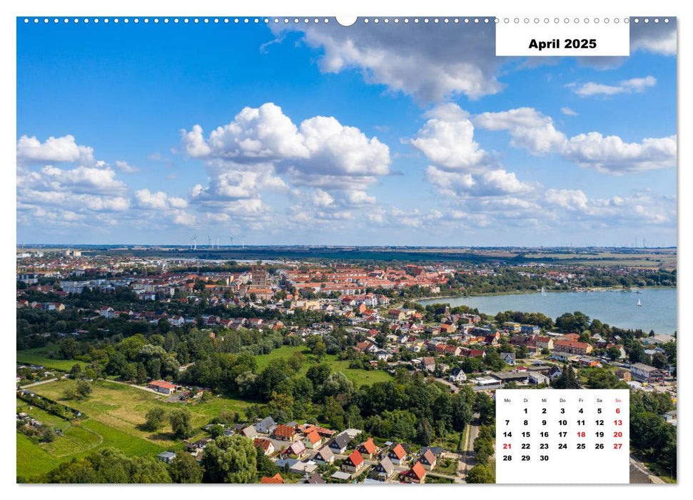 Prenzlau - Perle der Uckermark (CALVENDO Premium Wandkalender 2025)