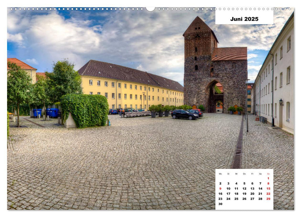 Prenzlau - Perle der Uckermark (CALVENDO Premium Wandkalender 2025)