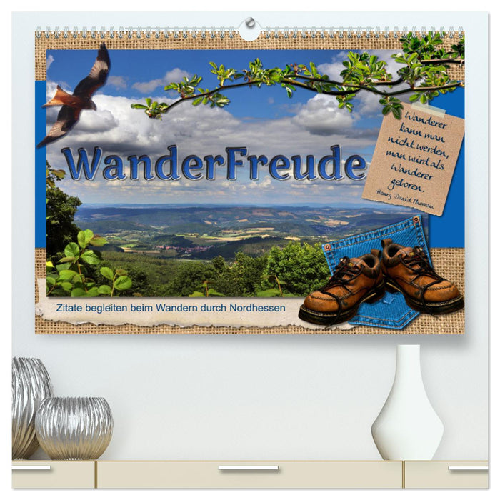 WanderFreude (CALVENDO Premium Wandkalender 2025)