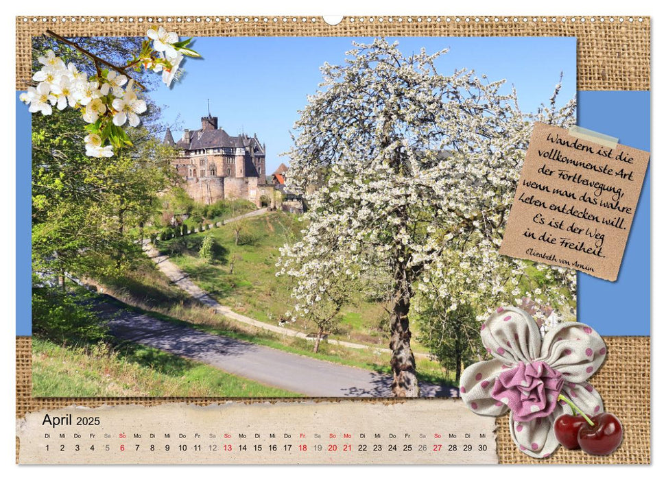 WanderFreude (CALVENDO Premium Wandkalender 2025)