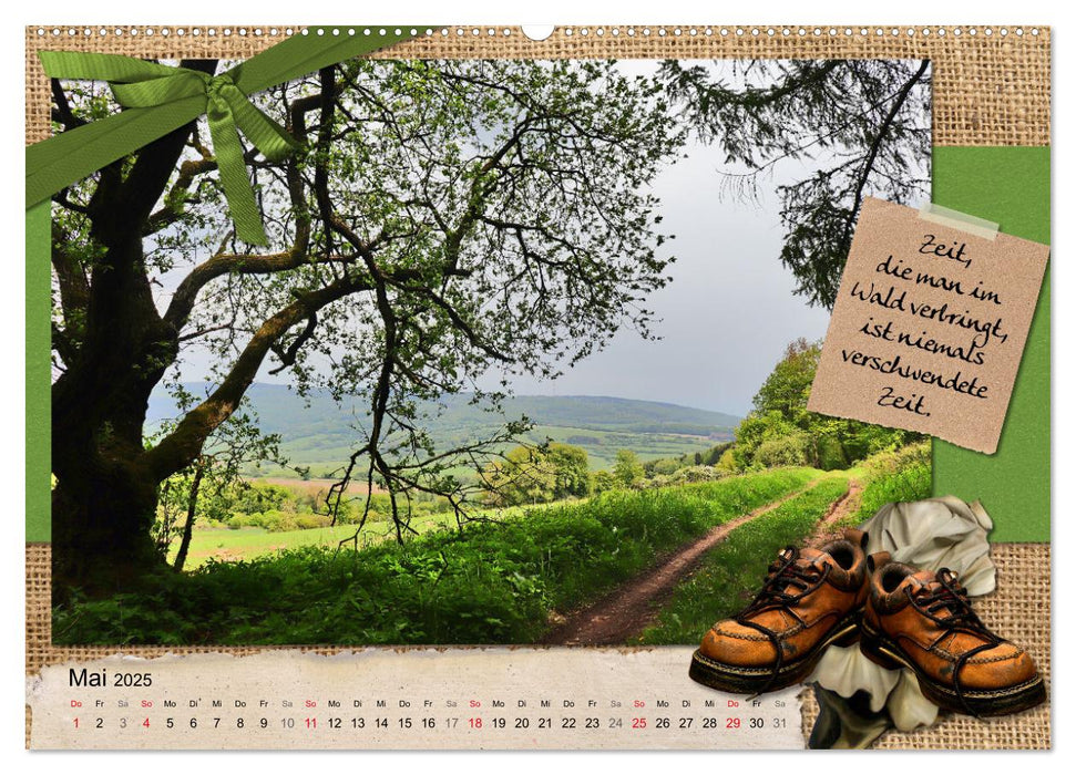 WanderFreude (CALVENDO Premium Wandkalender 2025)