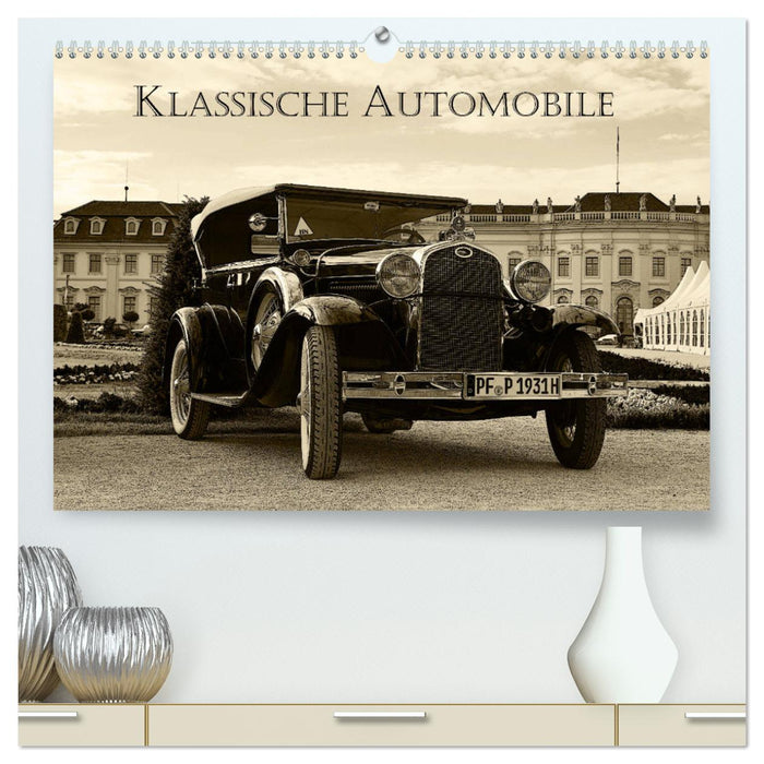 Klassische Automobile (CALVENDO Premium Wandkalender 2025)