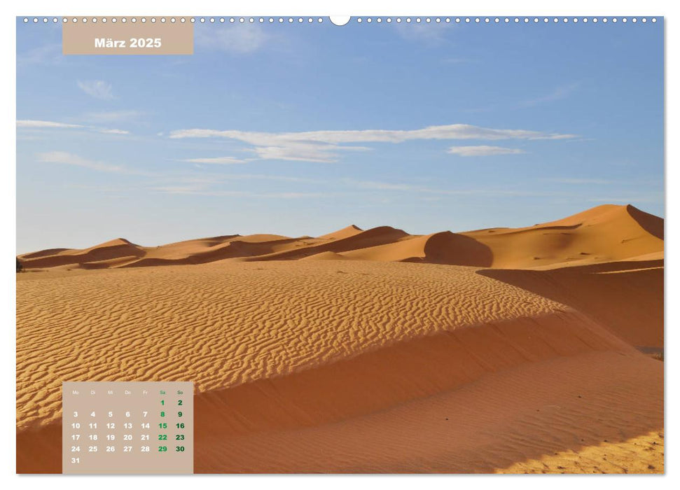 Erlebe mit mir die Dünen der Sahara (CALVENDO Premium Wandkalender 2025)