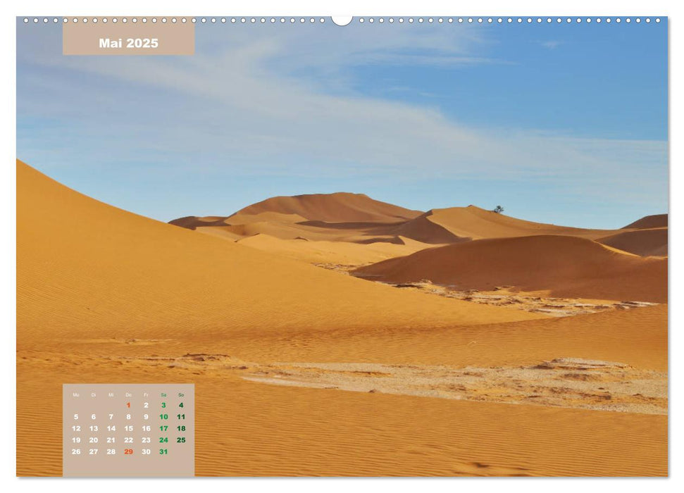 Erlebe mit mir die Dünen der Sahara (CALVENDO Premium Wandkalender 2025)