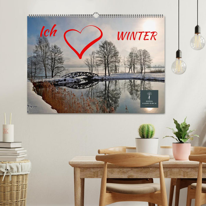 Ich liebe Winter (CALVENDO Wandkalender 2025)