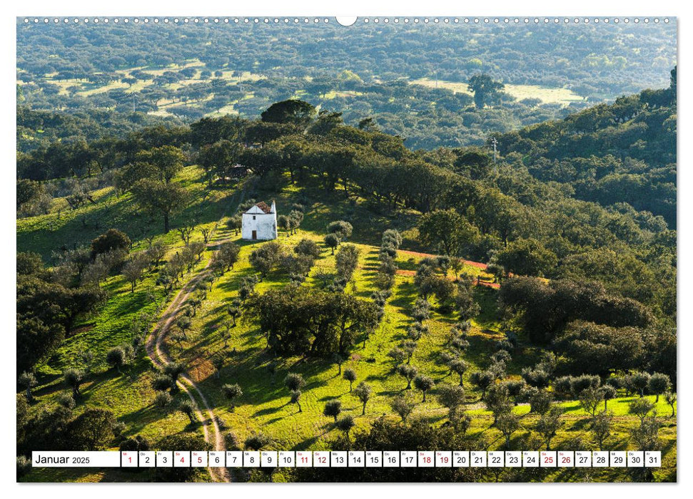 Alentejo - das romantische Portugal (CALVENDO Premium Wandkalender 2025)