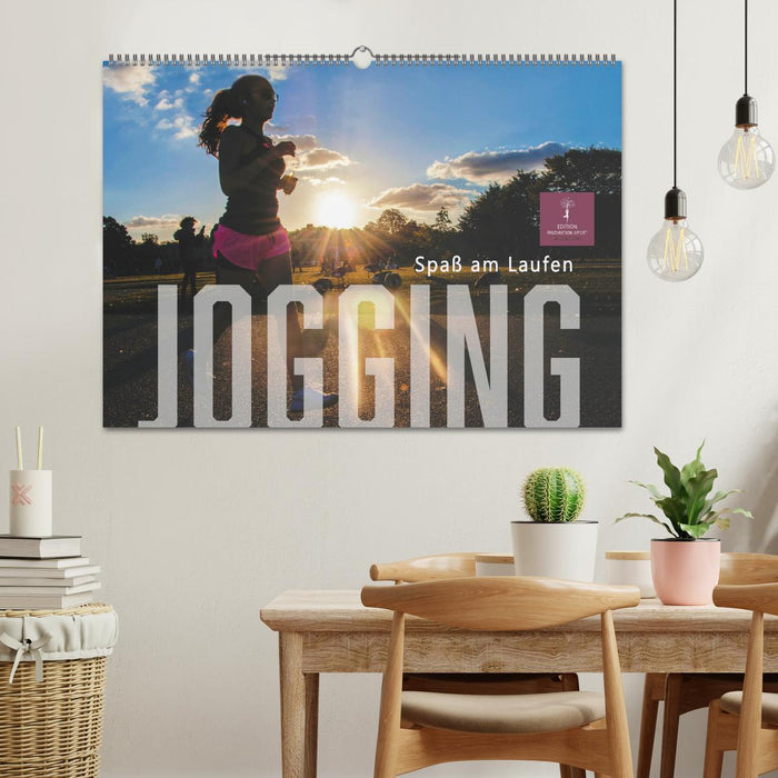 Jogging - Spaß am Laufen (CALVENDO Wandkalender 2025)