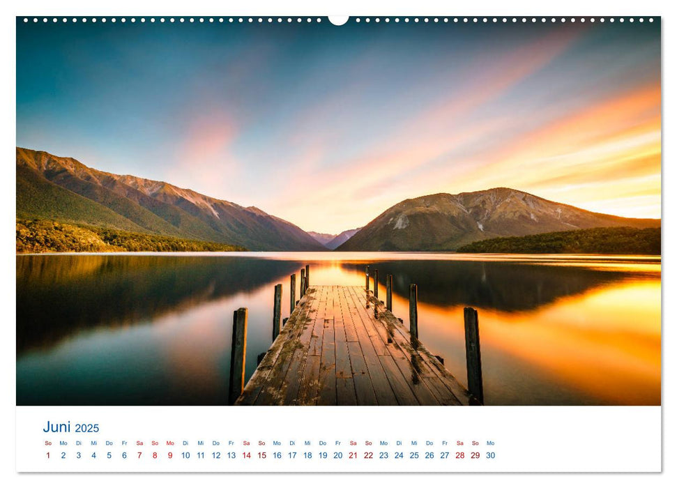 Neuseeland - Das andere Ende der Welt (CALVENDO Premium Wandkalender 2025)