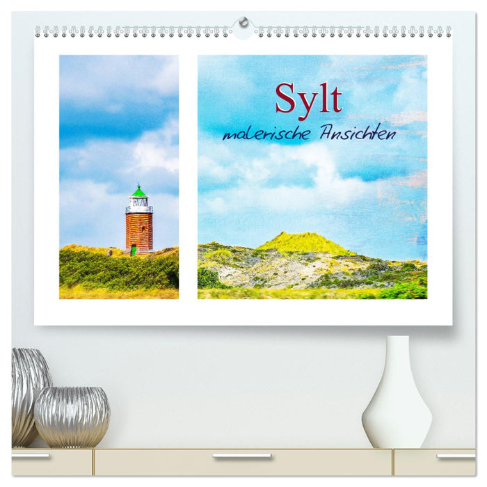 Sylt - malerische Ansichten (CALVENDO Premium Wandkalender 2025)