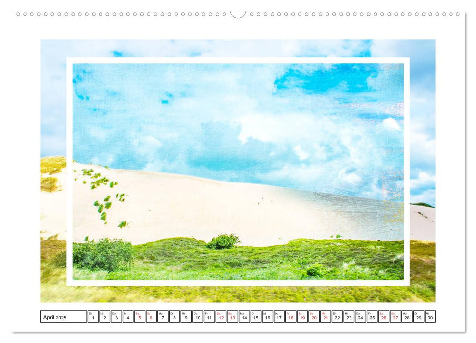 Sylt - malerische Ansichten (CALVENDO Premium Wandkalender 2025)