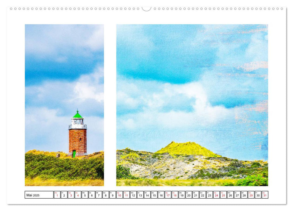 Sylt - malerische Ansichten (CALVENDO Premium Wandkalender 2025)