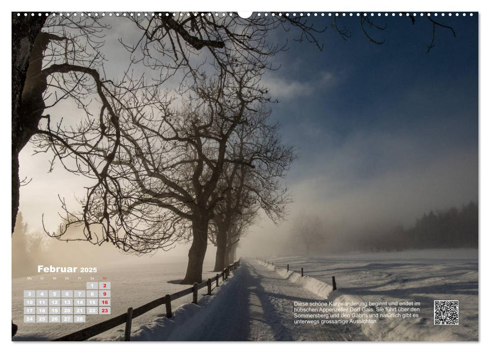 Wandern in den Alpen (CALVENDO Premium Wandkalender 2025)