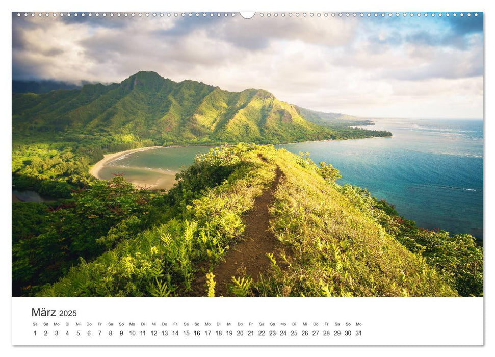 Himmlisches Hawaii (CALVENDO Premium Wandkalender 2025)