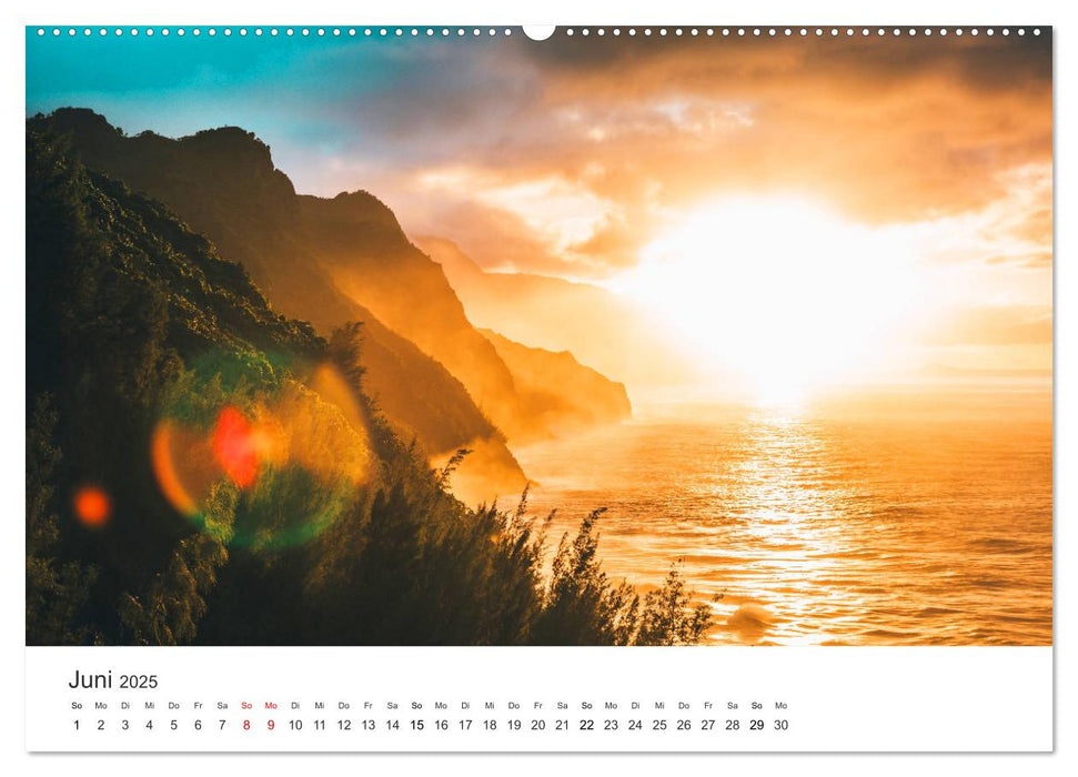 Himmlisches Hawaii (CALVENDO Premium Wandkalender 2025)