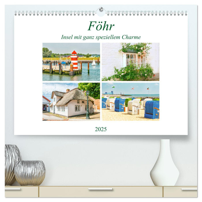 Föhr - Insel mit ganz speziellem Charme (CALVENDO Premium Wandkalender 2025)