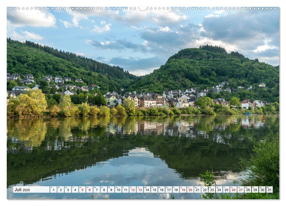 Die Mosel - Landkreis Cochem - Zell (CALVENDO Premium Wandkalender 2025)