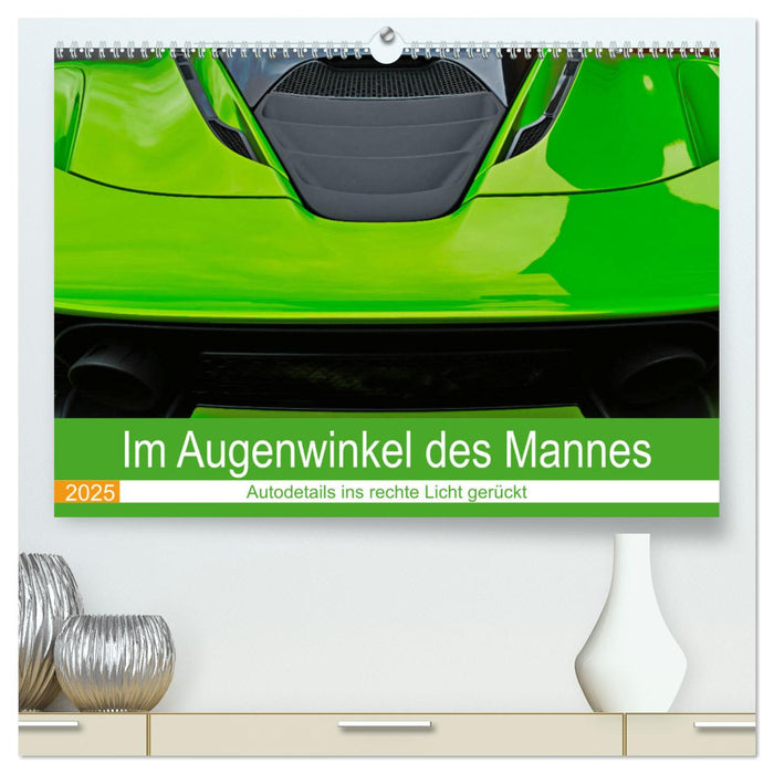 Im Augenwinkel des Mannes (CALVENDO Premium Wandkalender 2025)