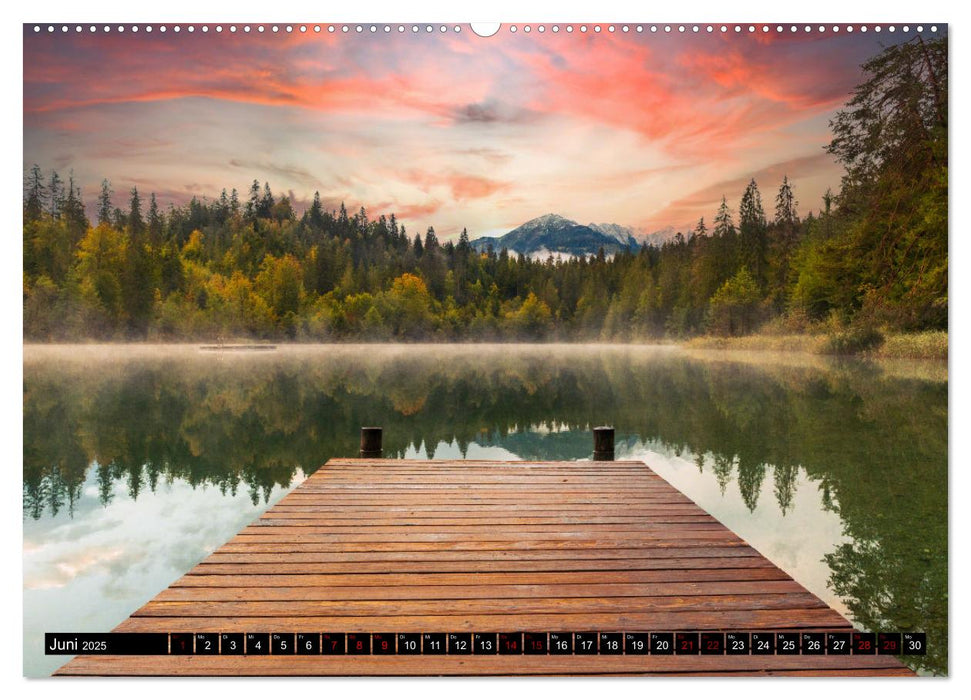 Alpen - Schweiz und Vorarlberg (CALVENDO Wandkalender 2025)