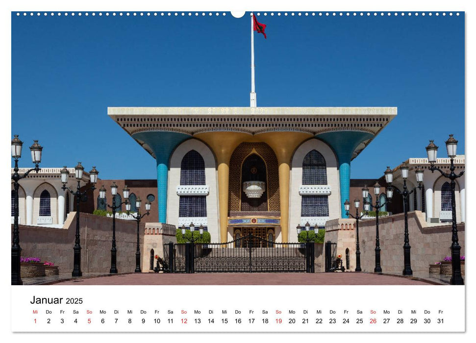 Oman - Pures Arabien (CALVENDO Premium Wandkalender 2025)