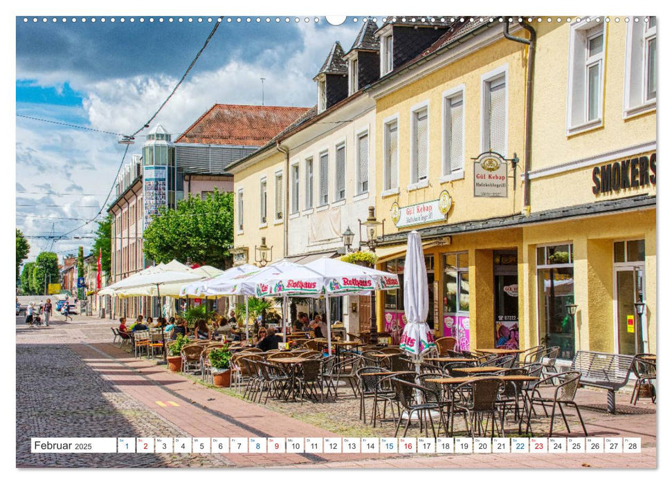 Raststatt - Barockstadt im Herzen Badens (CALVENDO Premium Wandkalender 2025)