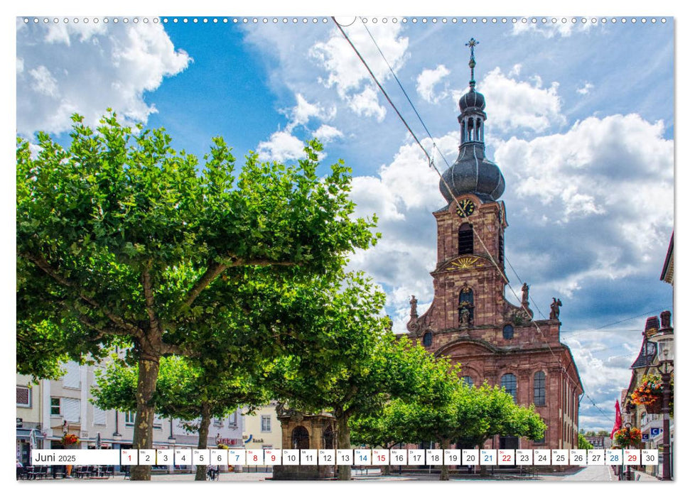 Raststatt - Barockstadt im Herzen Badens (CALVENDO Premium Wandkalender 2025)