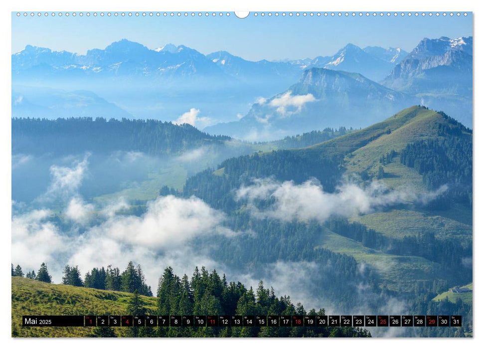 Top of Switzerland (CALVENDO Premium Wandkalender 2025)