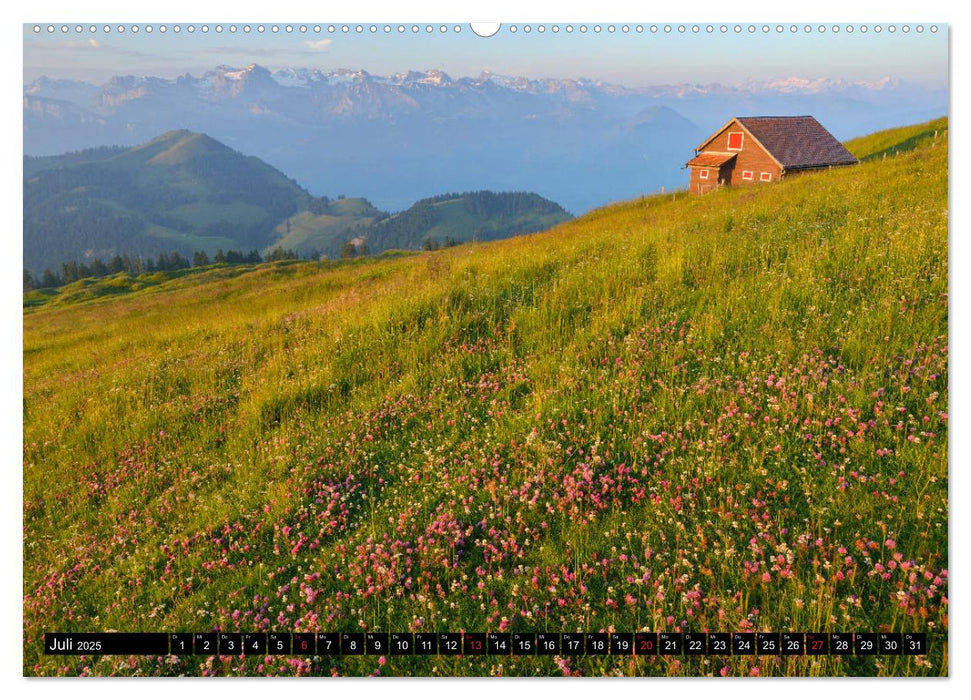 Top of Switzerland (CALVENDO Premium Wandkalender 2025)