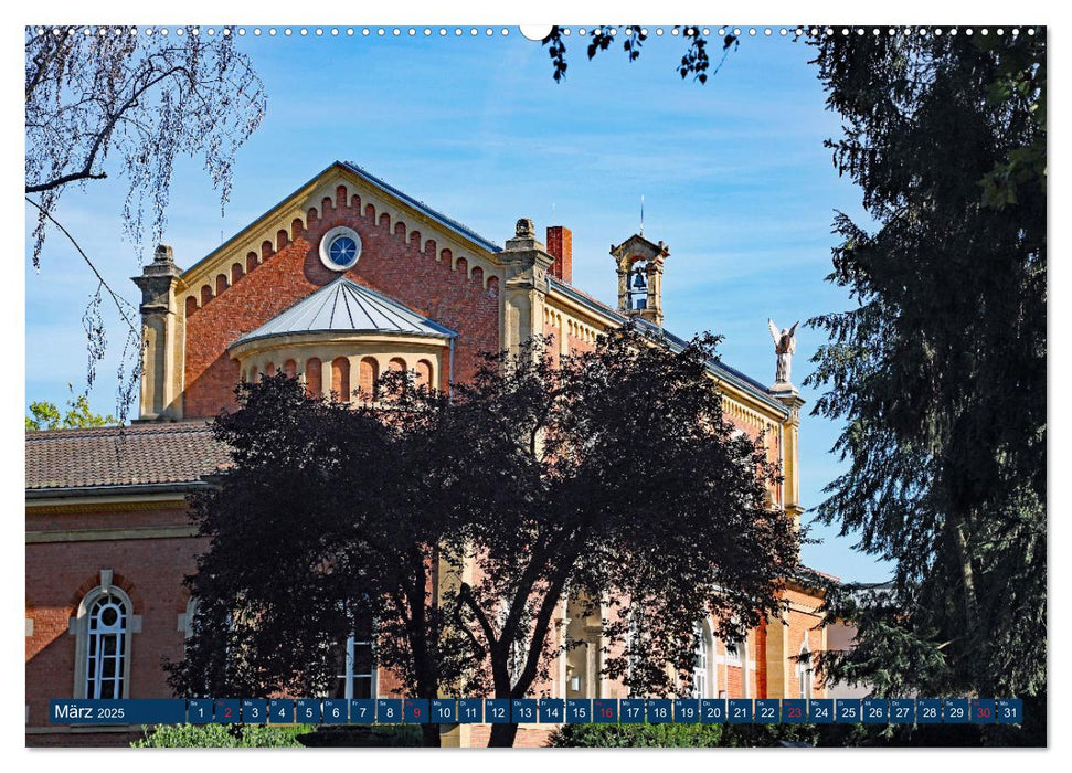 Hauptfriedhof Karlsruhe (CALVENDO Wandkalender 2025)