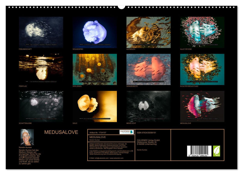 MEDUSALOVE (CALVENDO Wandkalender 2025)