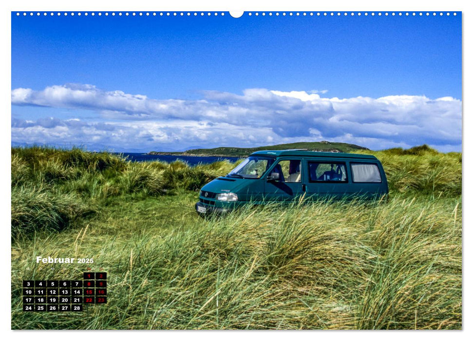 Vanlife in Grossbritannien (CALVENDO Wandkalender 2025)