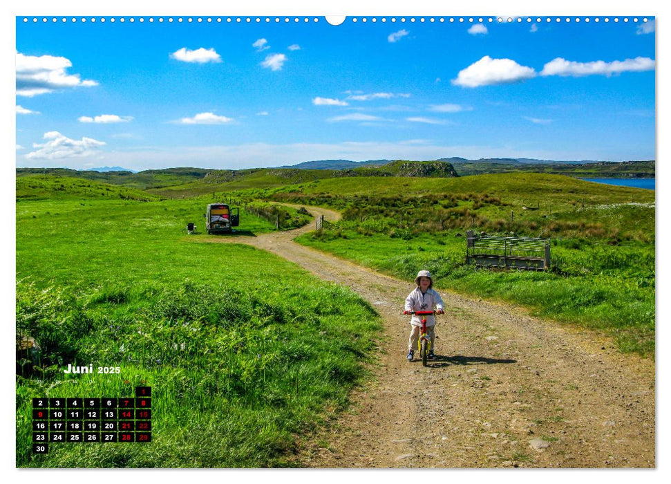 Vanlife in Grossbritannien (CALVENDO Wandkalender 2025)