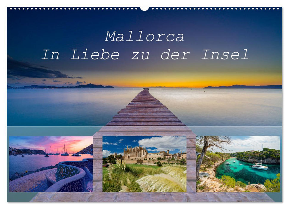 Mallorca - In Liebe zu der Insel (CALVENDO Wandkalender 2025)