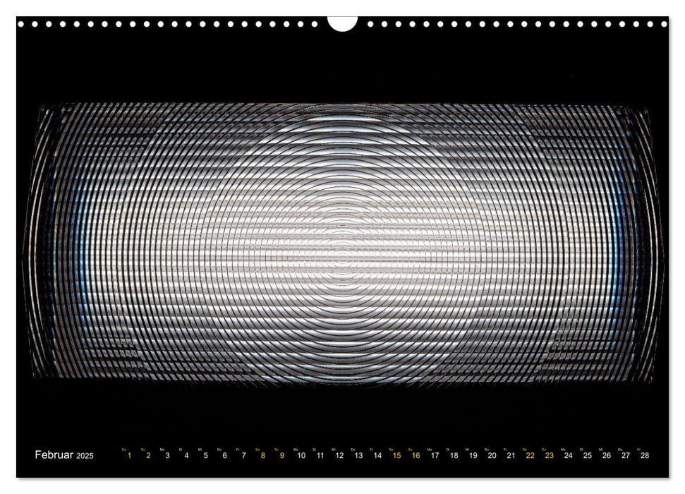 Kunst LICHT Kalender (CALVENDO Wandkalender 2025)