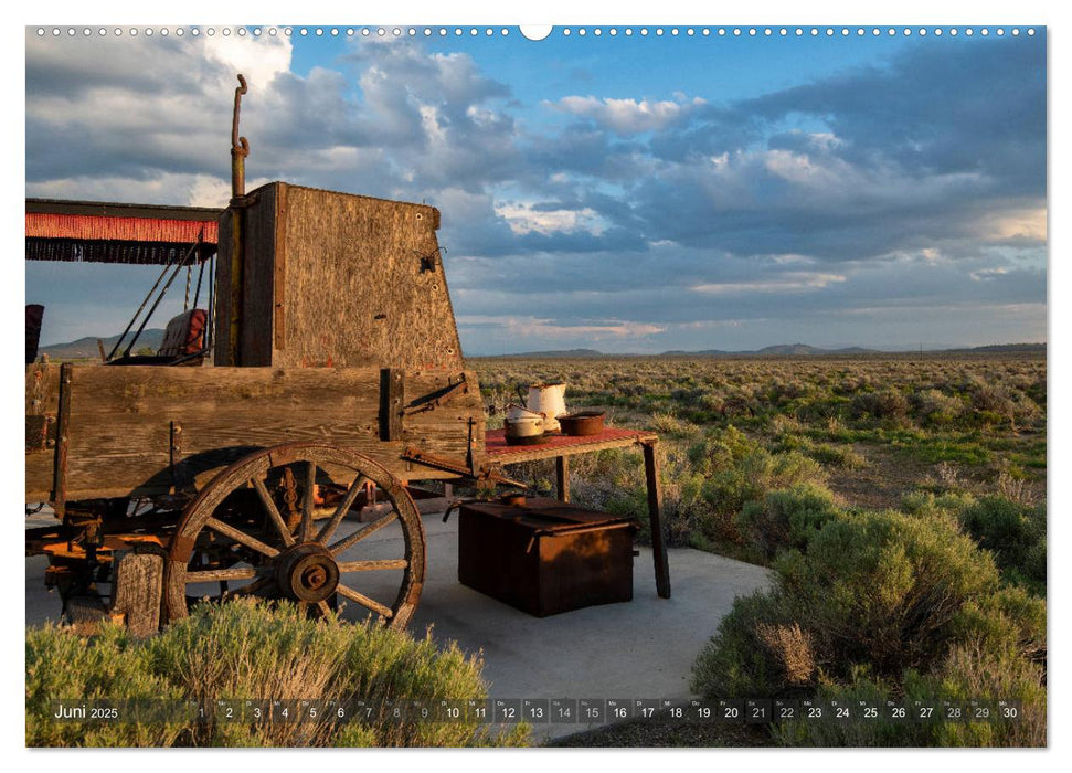 Ghost Towns im Wilden Westen (CALVENDO Premium Wandkalender 2025)