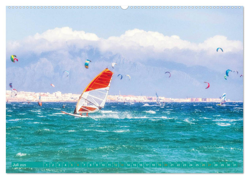 Windsurfen: Wasser, Gischt und Wellen - Edition Funsport (CALVENDO Premium Wandkalender 2025)