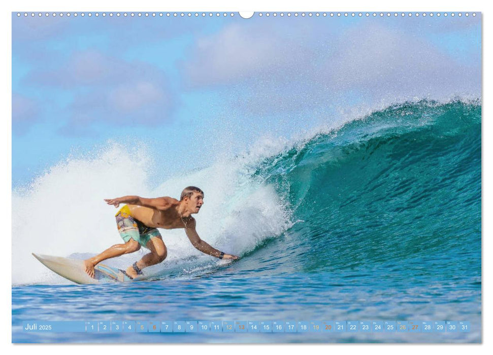 Surfen: Die perfekte Welle finden - Edition Funsport (CALVENDO Premium Wandkalender 2025)