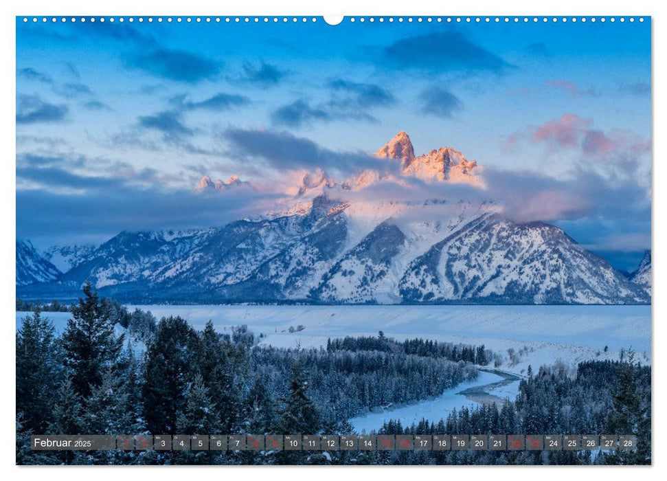 Nationalparks der USA (CALVENDO Premium Wandkalender 2025)