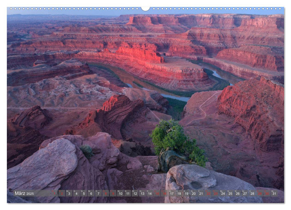 Nationalparks der USA (CALVENDO Premium Wandkalender 2025)